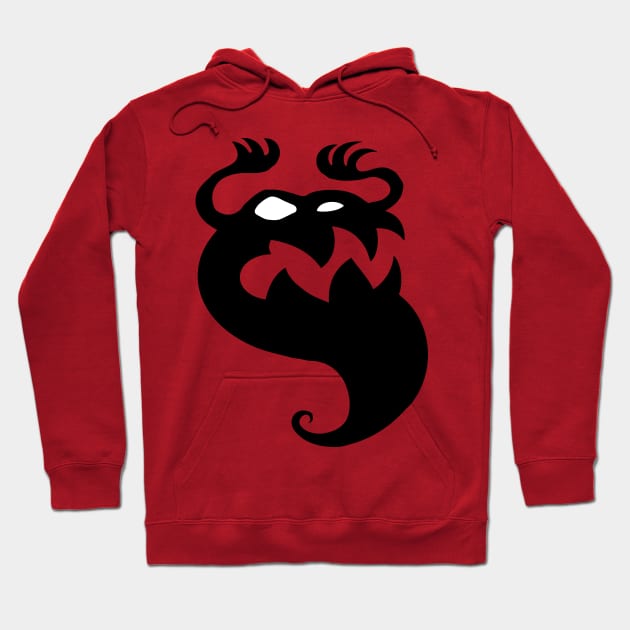 monster funny Hoodie by Huggy Mauve